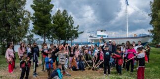 Επιτυχημένη και η δενδροφύτευση στο Αιτωλικό από το Δήμο Μεσολογγίου