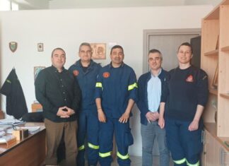 Συνάντηση του Εμπορικού Συλλόγγου Μεσολογγίου με το Διοικητή των Πυροσβεστικών Υπηρεσιών