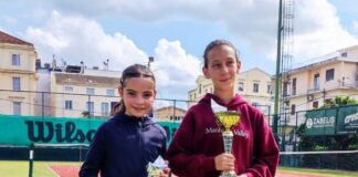 Δεύτερη στο τουρνουά τέννις της Κέρκυρας η Δήμητρα Κατσουράκη