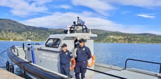 Nέο περιπολικό σκάφος απέκτησε το Λιμενικό στον Αστακό