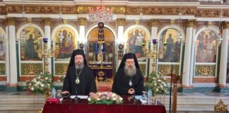 Ο Μητροπολίτης Χίου στη Μητρόπολη Αιτωλίας και Ακαρνανίας