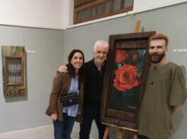 Εγκαινιάστηκε η έκθεση ζωγραφικής του Γιώργου Παπακωνσταντίνου