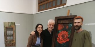 Εγκαινιάστηκε η έκθεση ζωγραφικής του Γιώργου Παπακωνσταντίνου