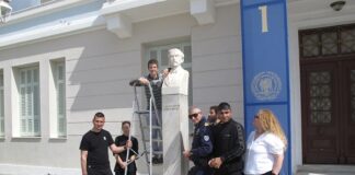 Τις προτομές στη Δημοτική Πινακοθήκη συντήρησαν οι σπουδαστές της ΣΑΕΚ Μεσολογγίου