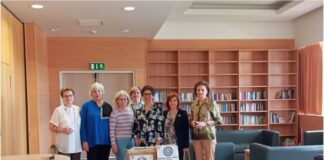 Πρόσφορα βιβλίων στο νοσοκομείο Αγρινίου από το Όμιλο Inner Wheel