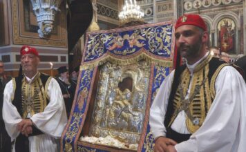 Στις 30 Απριλίου η έλευση της Ιεράς Εικόνας της Παναγίας «Άξιον Εστί» στο Μεσολόγγι