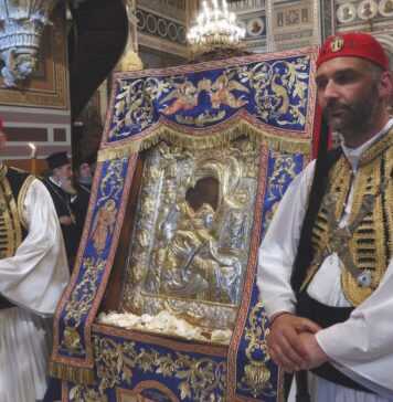 Στις 30 Απριλίου η έλευση της Ιεράς Εικόνας της Παναγίας «Άξιον Εστί» στο Μεσολόγγι