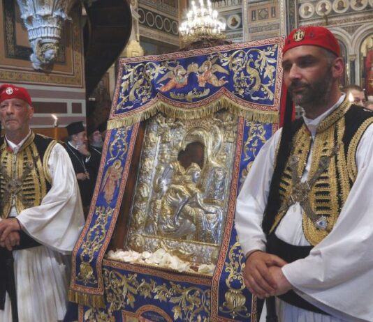 Μεσολόγγι: Την Πέμπτη η υποδοχή της Ιεράς Εικόνας της Παναγίας «Άξιον Εστί» από το Άγιο Όρος
