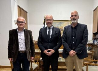 Συνάντηση Μπονάνου με τον Υφυπουργό Υγείας, Δημήτρη Βαρτζόπουλο