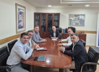 Με τον Λ. Κυρίζογλου συναντήθηκε αντιπροσωπεία του Δικτύου Πόλεων με Λίμνες