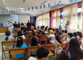 Δήμος Αγρινίου: Ενημέρωση στους μαθητές για τη λειτουργία των μωβ κάδων