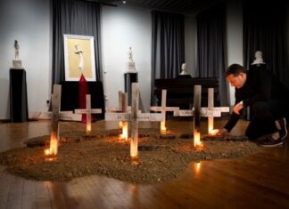 Ευχαριστήριο του γλύπτη Ευάγγελου Τύμπα για την έκθεση στη «Διέξοδο»