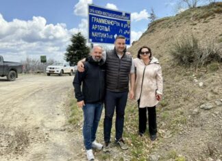 Ο Μαυρομμάτης εκεί που «τελειώνει» η Αιτωλοακαρνανία: «Δεν κάνουμε διακρίσεις σε τόπους και ανθρώπους»