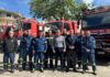 Επίσκεψη του Θανάση Παπαθανάση στην Πυροσβεστική σε Αγρίνιο και Μεσολόγγι