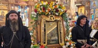 Έως τις 22 Μαΐου η Εικόνα της Παναγίας Σουμελά στον Ι.Ν. Κωνσταντίνου και Ελένης Αγρινίου