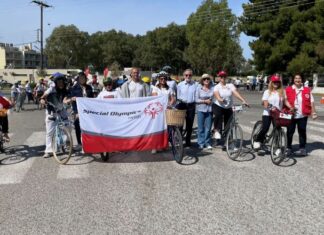 Mεσολόγγι: Μήνυμα έστειλαν μέσω της Μεικτής Ποδηλατάδας των Special Olympics Hellas