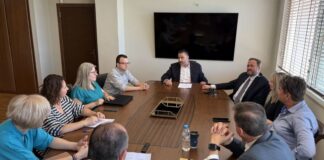 Συνάντηση Μαυρομμάτη με το Σύλλογο Εργαζομένων στις Δ.Ο.Υ. Αιτωλοακαρνανίας