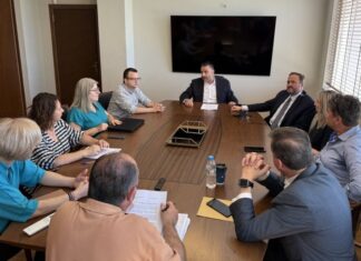 Συνάντηση Μαυρομμάτη με το Σύλλογο Εργαζομένων στις Δ.Ο.Υ. Αιτωλοακαρνανίας