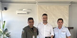 Επίσκεψη του Αντιπεριφερειάρχη Θ. Μαυρομμάτη στο Αεροδρόμιο Ακτίου