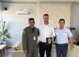 Επίσκεψη του Αντιπεριφερειάρχη Θ. Μαυρομμάτη στο Αεροδρόμιο Ακτίου