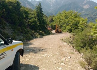 Σε εξέλιξη έργα αγροτικής οδοποιίας στη ΔΕ Παρακαμπυλίων από το Δήμο Αγρινίου