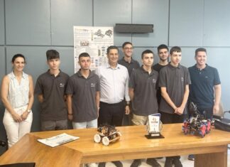 Στο Δημαρχείο Αγρινίου οι διακριθέντες στον παγκόσμιο διαγωνισμό ρομποτικής RoboCup