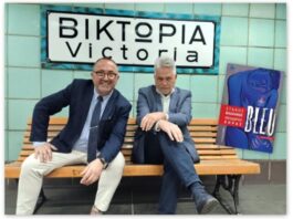 «Bleu», το νέο μυθιστόρημα του Αγρινιώτη Θεόδωρου Χήρα και του Στάθη Βλαχάκου