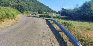 Άμεση παρέμβαση συνεργείων της Περιφέρειας στο δρόμο προς τον Άγιο Βλάση