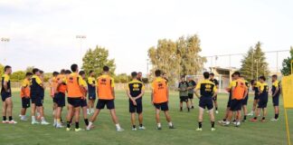 Παναιτωλικός: Πρώτη προπόνηση παρουσία και των πέντε μεταγραφικών αποκτημάτων