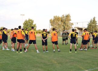 Παναιτωλικός: Πρώτη προπόνηση παρουσία και των πέντε μεταγραφικών αποκτημάτων