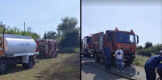 Άμεση επέμβαση για την κατάσβεση πυρκαγιάς στον Άγιο Κωνσταντίνο