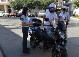 Νέος Κ.Ο.Κ. : 30 παραβάσεις για τη μη χρήση κράνους στην Αιτωλοακαρνανία την προηγούμενη εβδομάδα