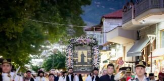 Κορυφώθηκαν οι εκδηλώσεις για τον Άγιο Κοσμά τον Αιτωλό στο Θέρμο
