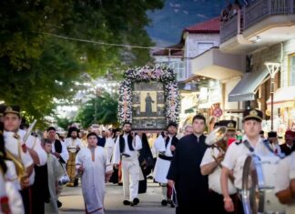 Κορυφώθηκαν οι εκδηλώσεις για τον Άγιο Κοσμά τον Αιτωλό στο Θέρμο