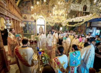 Η πανήγυρη του Αγίου Κοσμά του Αιτωλού στο Μέγα Δένδρο Θέρμου