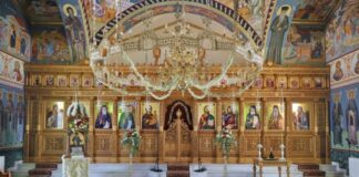 Aνακαινίστηκε το Καθολικό της Ιεράς Μονής του Αγίου Κοσμά στο Θέρμο