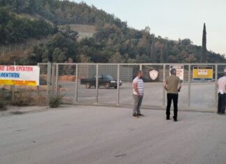 Kαθολική συμμετοχή στην απεργία στο εργοτάξιο της «ΤΕΡΝΑ Ενεργειακή» στην Αλευράδα