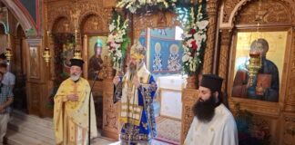Η εορτή της Κοιμήσεως της Θεοτόκου στην Πλαγιά Βόνιτσας