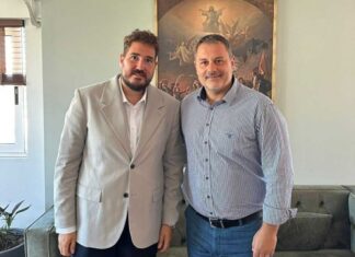 Συνάντηση Διαμαντόπουλου με το Γενικό Γραμματέα Δημογραφικής και Στεγαστικής Πολιτικής