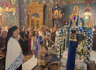 H Ακολουθία των Εγκωμίων της Υπεραγίας Θεοτόκου στο Θέρμο