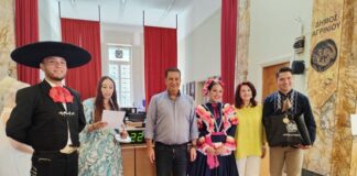 Αγρίνιο: Η επίσημη υποδοχή των αντιπροσωπειών των συγκροτημάτων του Διεθνούς Φεστιβάλ Παραδοσιακών Χορών