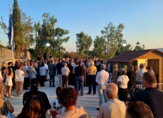 Αγιασμός στην επαναλειτουργία της κατασκήνωσης στην Αγία Σοφία Θέρμου