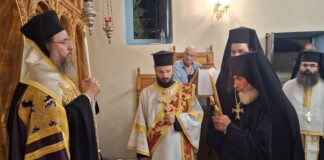 Σε κατανυκτική ατμόσφαιρα η κουρά μοναχού στην Ιερά Μονή Παναγίας Λεσινιώτισσας