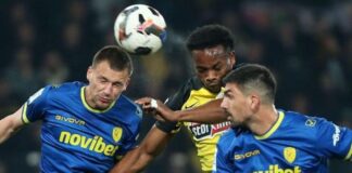 Παναιτωλικός: Ήττα με 2-1 από την ΑΕΚ για το Κύπελλο