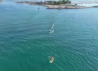 Με επιτυχία ο 11ος Κολυμβητικός Διάπλους στην Τουρλίδα – Τιμήθηκε η Κλεοπάτρα Στογιαννίδου