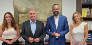 Συναντήσεις Φαρμάκη με Παπαθανάση και Κατσαφάδο για τα απαιτούμενα έργα στις πυρόπληκτες περιοχές