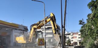 Άρχισαν οι εργασίες για το νέο κυκλικό κόμβο στην Εθνικής Αντιστάσεως (πρώην Καρπενησίου)