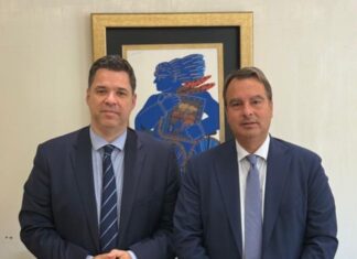 Συνάντηση Παπαθανάση με Κοντογεώργη για το Τοπικό Σχέδιο Ανάπτυξης της Αιτωλοακαρνανίας