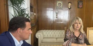 Συνάντηση της αντιπεριφερειάρχη Δημόσιας Υγείας Άννας Μαστοράκου με τον Άδωνι Γεωργιάδη