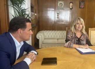 Συνάντηση της αντιπεριφερειάρχη Δημόσιας Υγείας Άννας Μαστοράκου με τον Άδωνι Γεωργιάδη